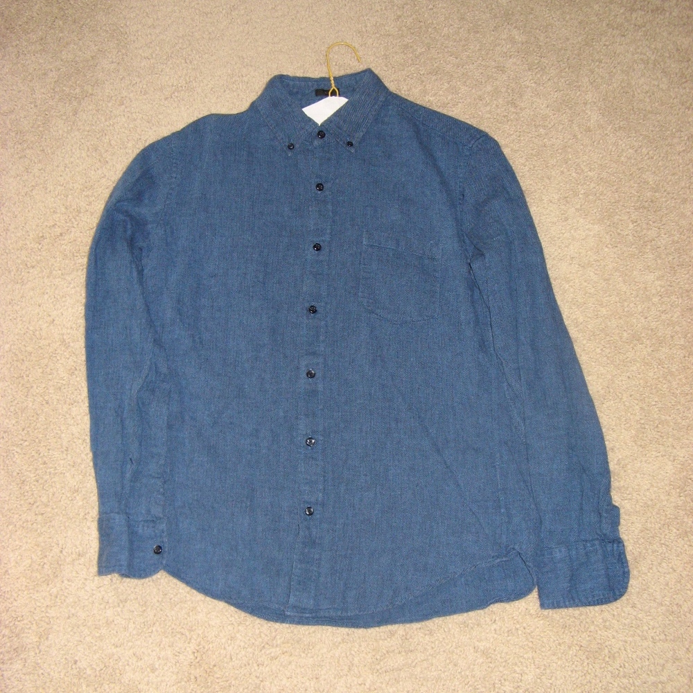 Mens J. Crew medium long sleeve shirt